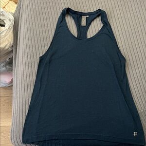 Sweaty Betty Dark Blue Racerback Tank Top